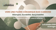 261006_Journée Vers une filière céramique bas carbone_bandeau